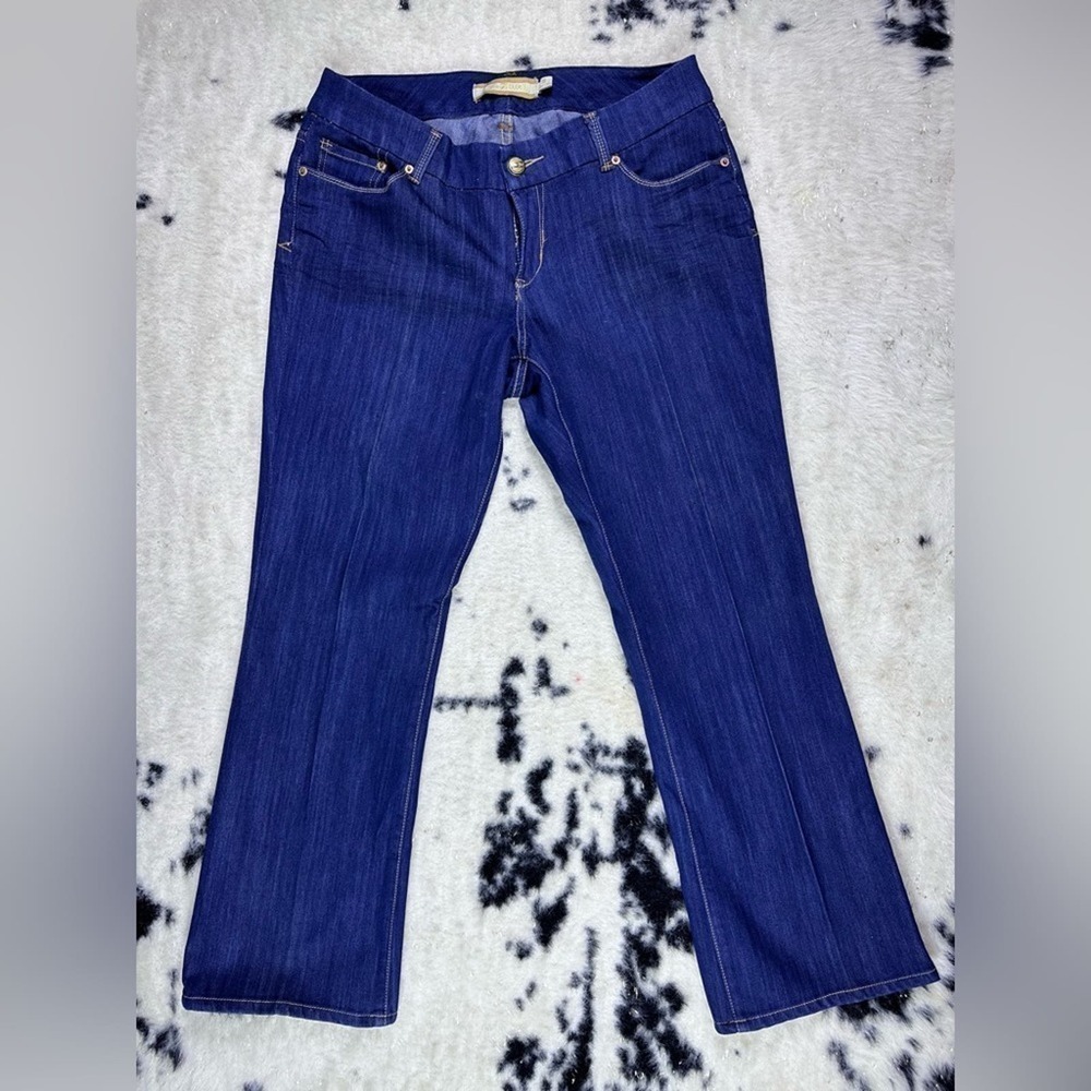 Seven7 Luxe Women’s Dark Wash Thalia Bootcut Denim Jeans Size 34